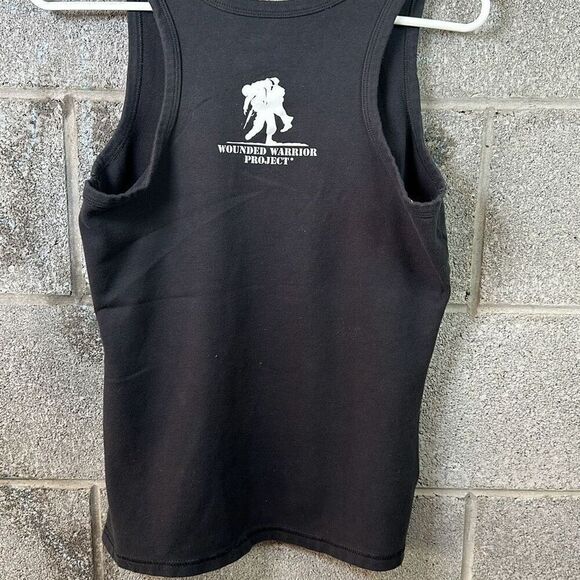 Harley-Davidson Scoop Neck Graphic Logo Sleeveless Tank Top Black Medium - Picture 4 of 4